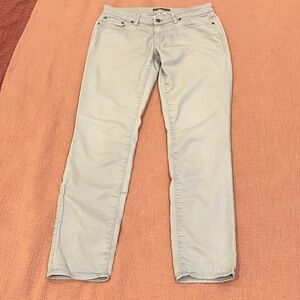 Prana organic W33L33 wm’s Straight Leg Jeans - Light Gray